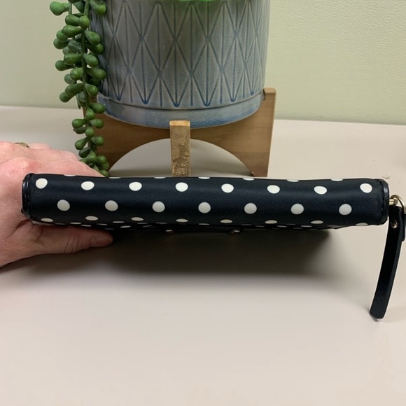 Kate Spade Black Polka Dot Wallet - Picture 2 of 10